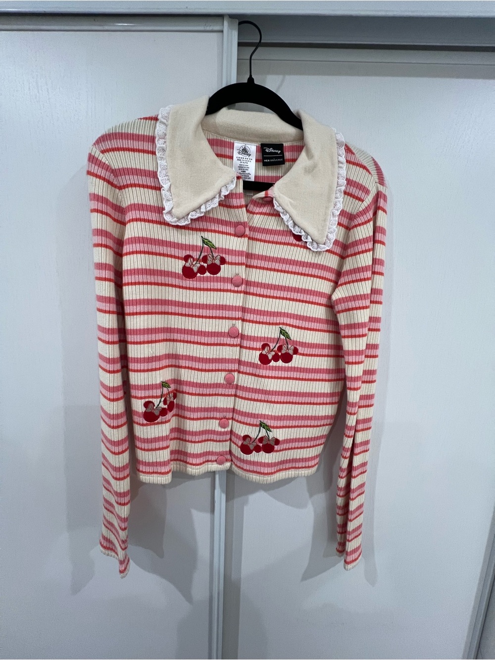 Disney x HER Universe Striped Cherry Cardigan
